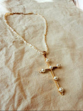 Collar Cruz de Perlas
